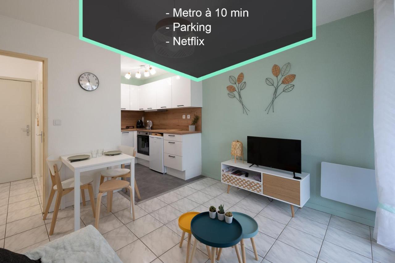 Ferienwohnung Le Pastel - Metro/ Centres De Formation-Fac-Thales Toulouse Exterior foto