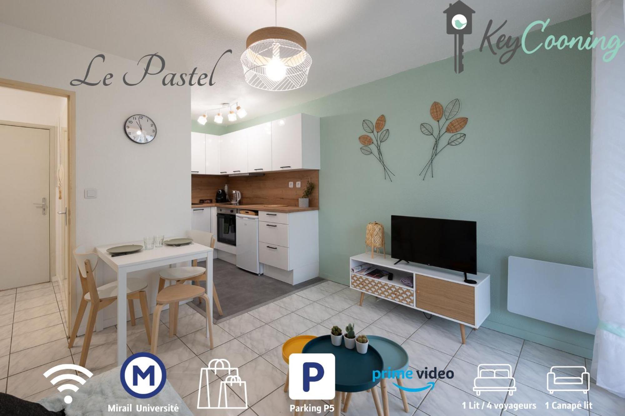 Ferienwohnung Le Pastel - Metro/ Centres De Formation-Fac-Thales Toulouse Exterior foto